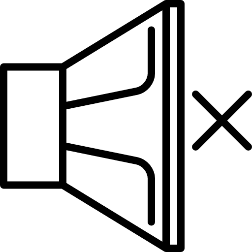 Speaker interface music and multimedia audio icon