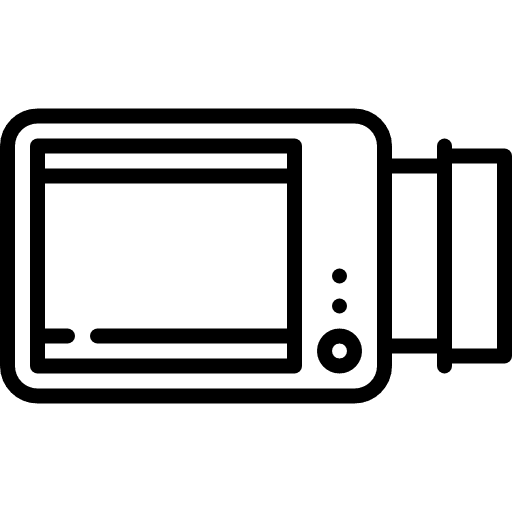 Video camera movie film technology icon