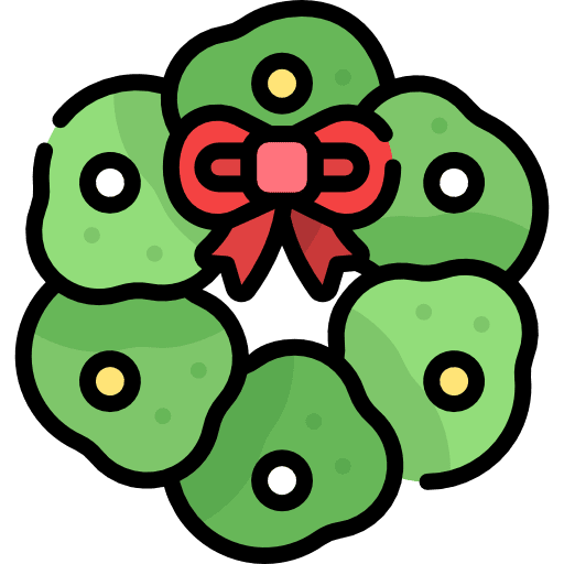 Christmas wreath christmas wreath ornament wreath icon