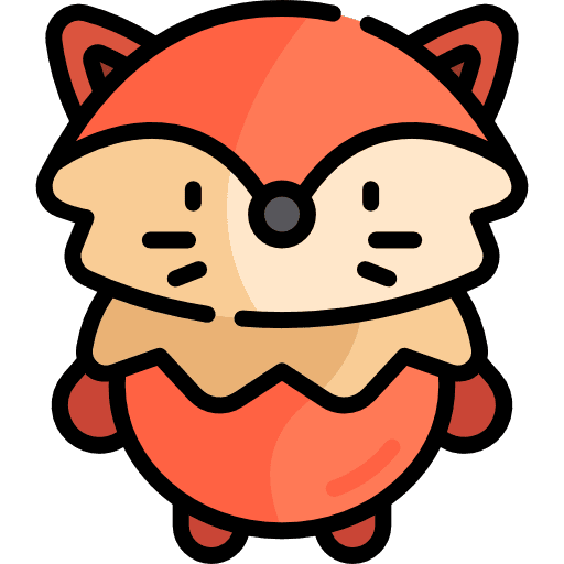 Fox animals wildlife fox icon