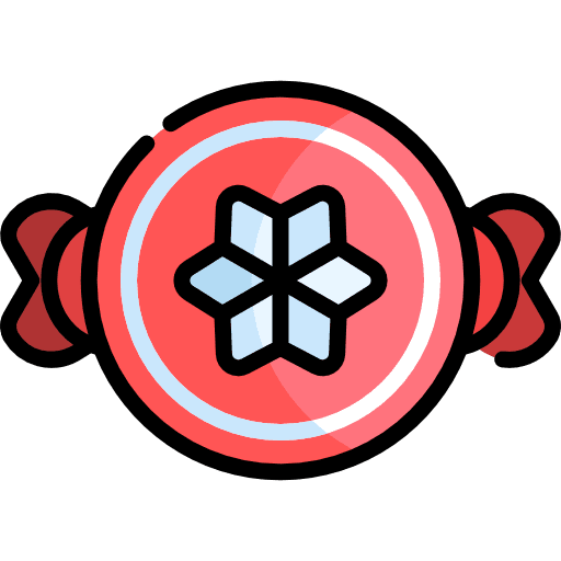 Candy lollies food and restaurant christmas icon