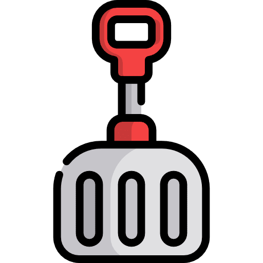 Shovel holidays shovel gardening icon