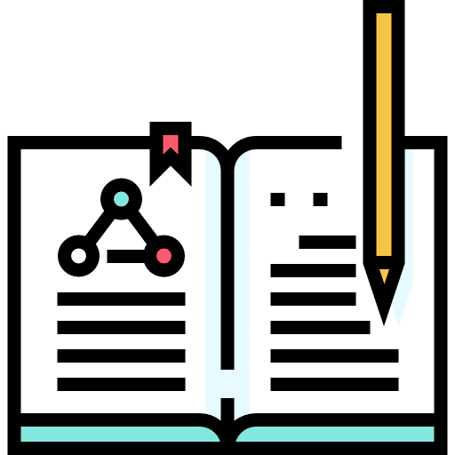Book chemistry hexagons books icon