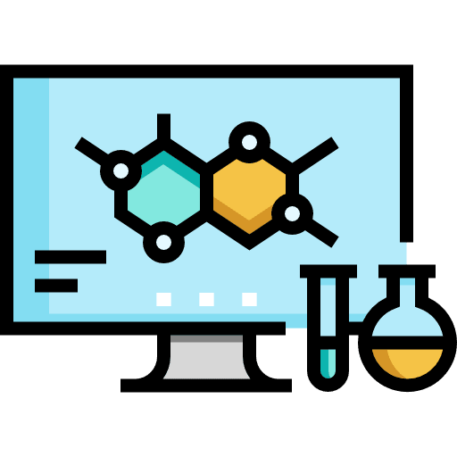 Monitor graphic monitor science icons icon