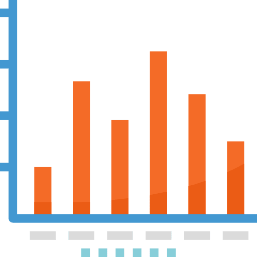Bars bar graph bars business icon