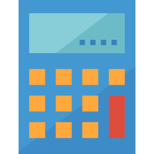 Calculator technological maths technology icon