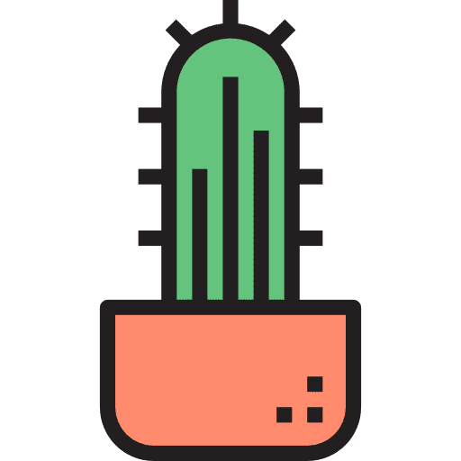 Cactus dessert cactus dry icon