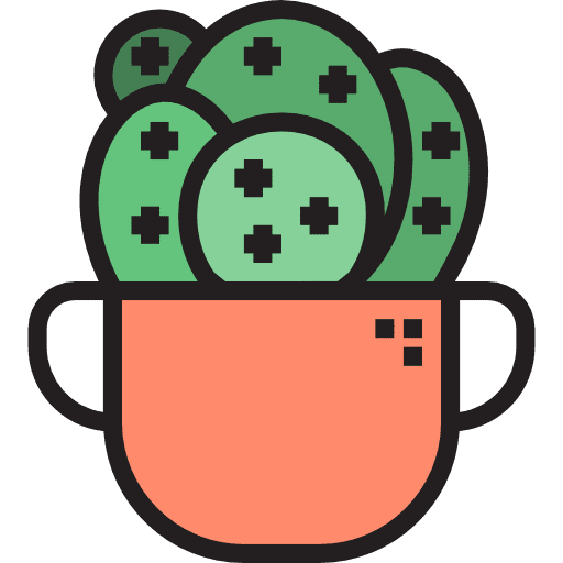 Cactus plant dessert cactus icon