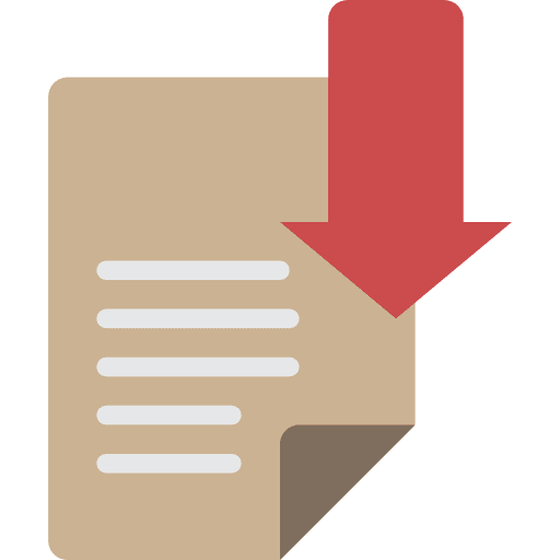 File archive download networking icon