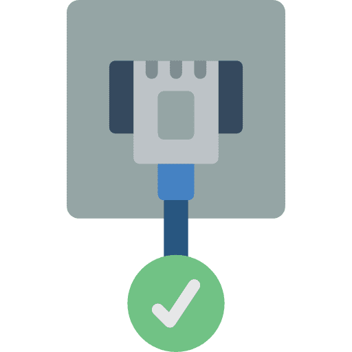 Ethernet connection ethernet computer icon