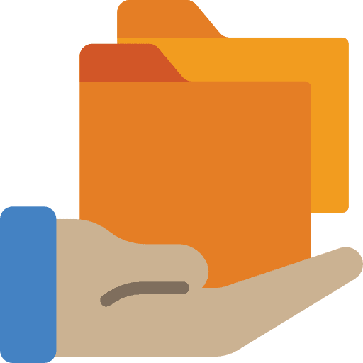 Folder interface file storage folder icon