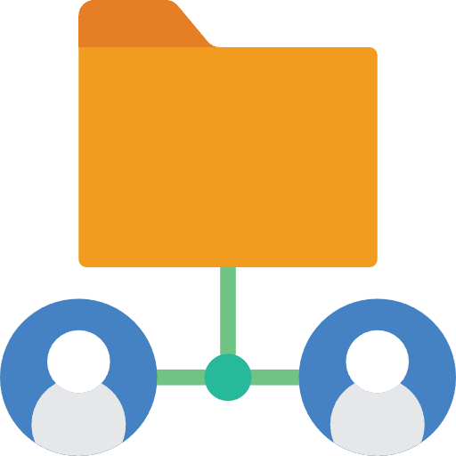 Folder storage folder file storage icon