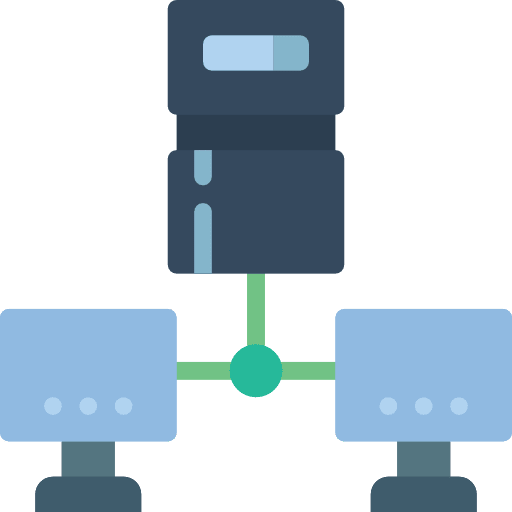 Network networking computing network icon