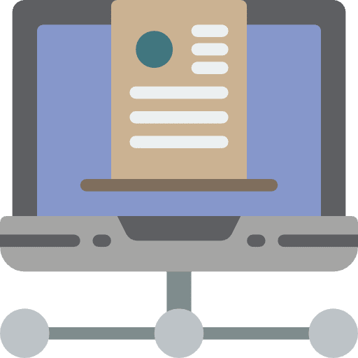 Network transfer networking network icon