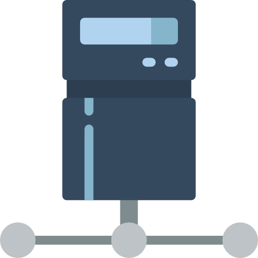 Server networking seo and web server icon