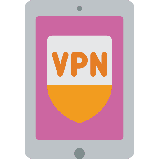 Tablet electronics vpn tablet icon