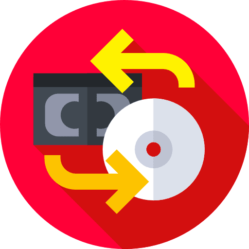 Vhs vhs entertainment music and multimedia icon