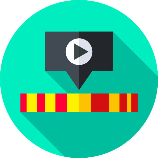 Video editing video editing preview multimedia icon