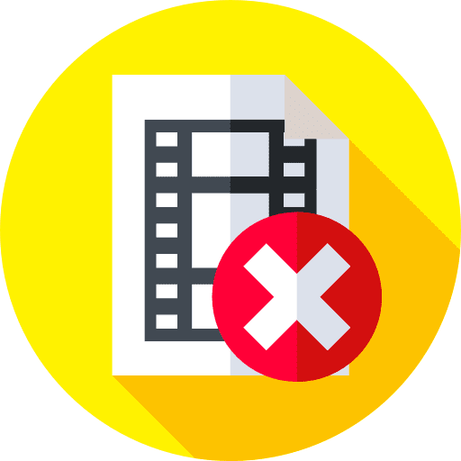 Delete archive document cancel icon