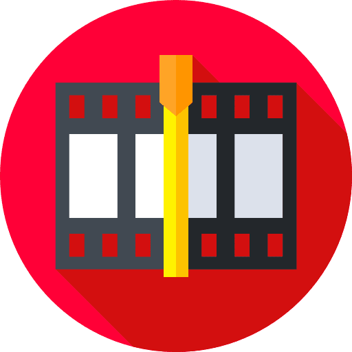 Frame reel ui entertainment icon