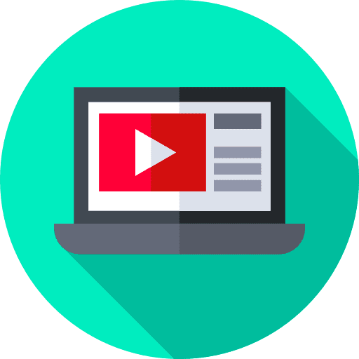 Video interface music player multimedia option icon