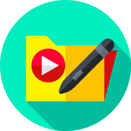 Movie multimedia option edit tools files and folders icon