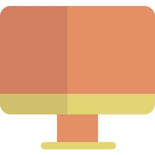 Monitor computer monitor monitor tv screen icon