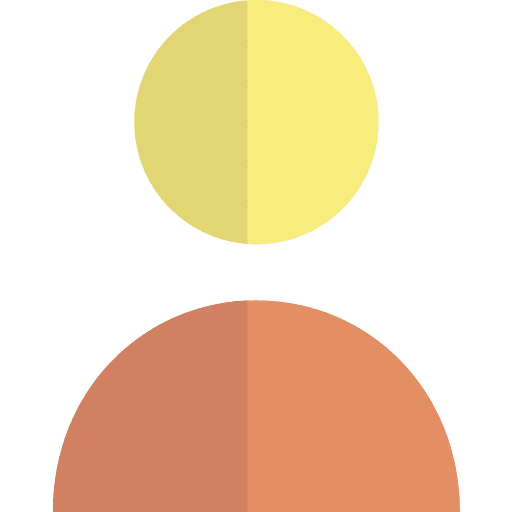 Profile shapes and symbols profile person icon