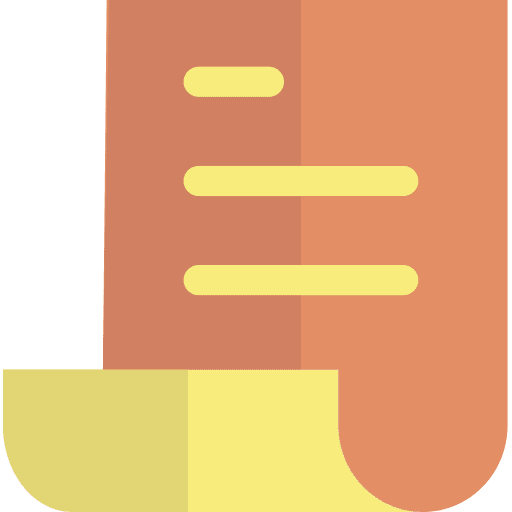 Archive list archive text lines icon