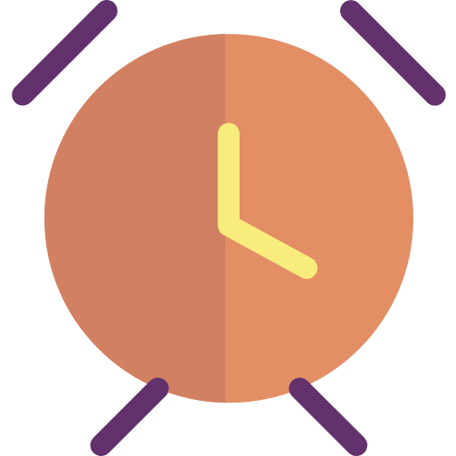 Clock tools and utensils alarm clock timer icon
