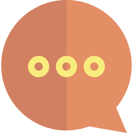 Writing conversation speech bubble bubble icon