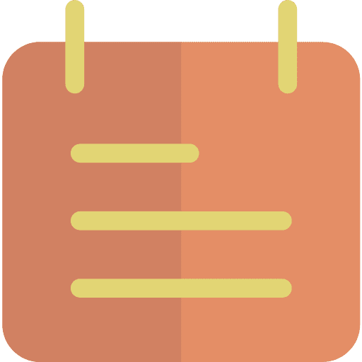 Event calendar business and finance event icon