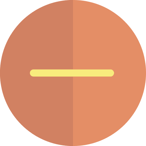 Minimize button shapes multimedia option icon