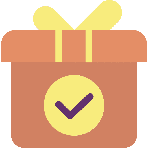 Present present check mark christmas presents icon