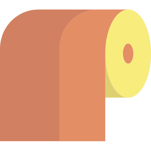 Tissue roll tissue roll cleaner roll icon