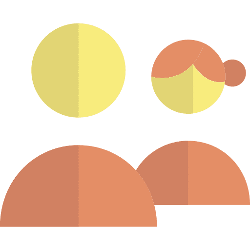 Users icons silhouette shape icon