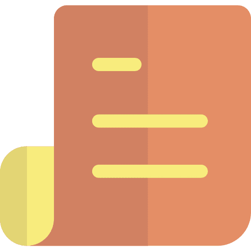 Document text file interface icon