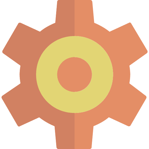 Gear ui settings cogwheel icon