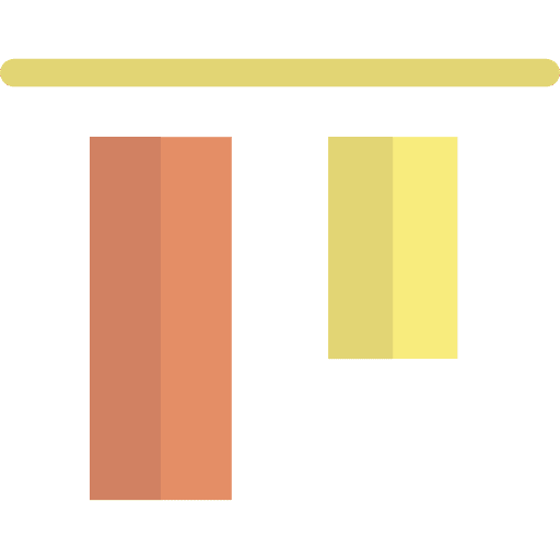 Top alignment alignment object adjustment edit tools icon