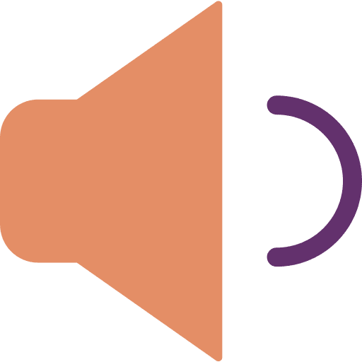 Low volume multimedia option interface low volume icon