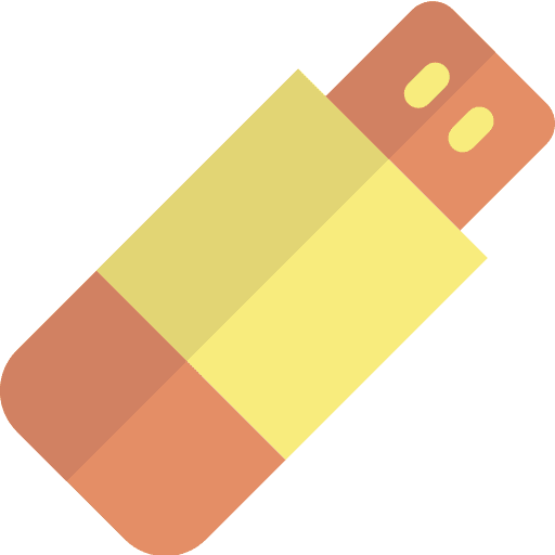 Pendrive computing multimedia flash drive icon