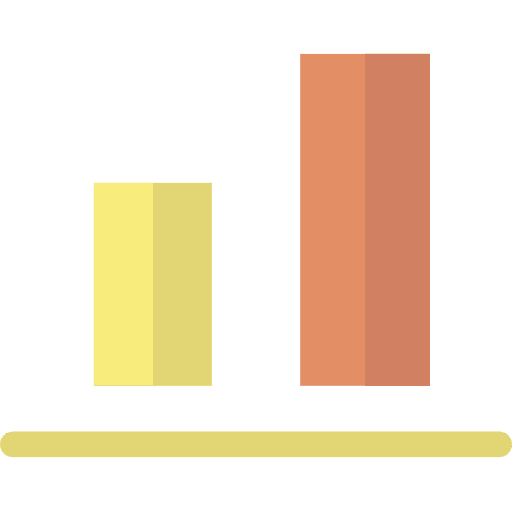 Bar statistics bar chart bar icon