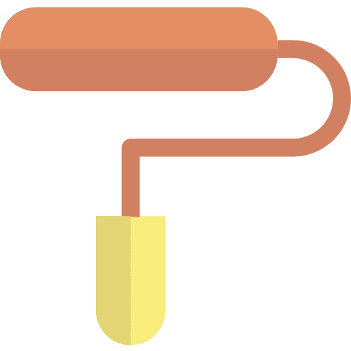 Roller edit tools paint roller tools and utensils icon