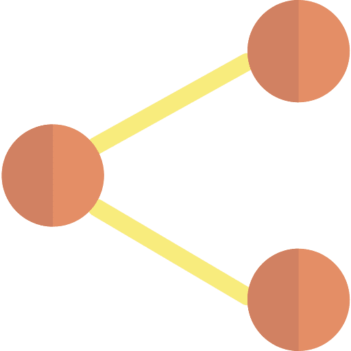 Share share shapes social network icon