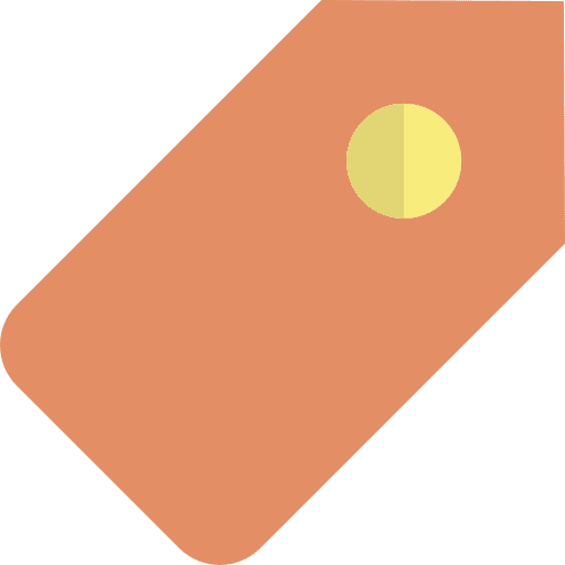 Tag price discount signaling icon