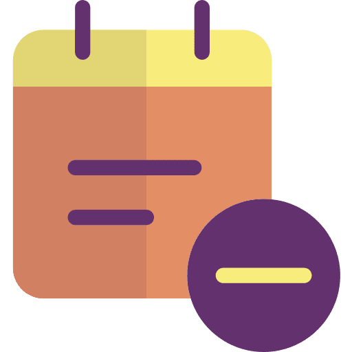 Calendar button interface calendar icon