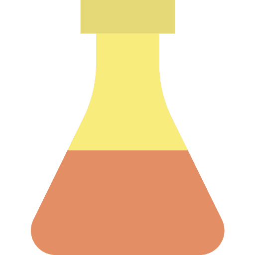 Flask chemical lab flask icon