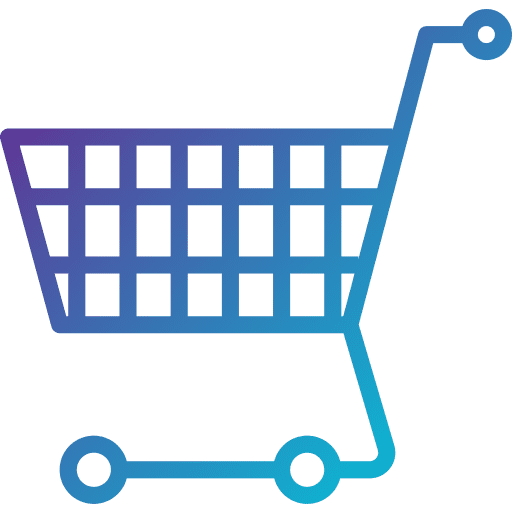 Shopping cart commerce and shopping commerce shopping icon