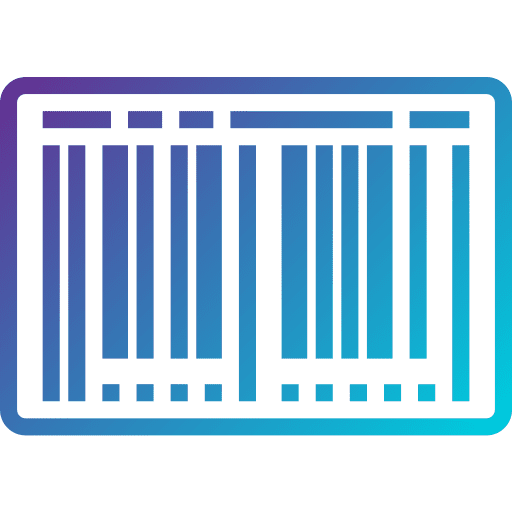 Barcode serial barcode barcodes icon