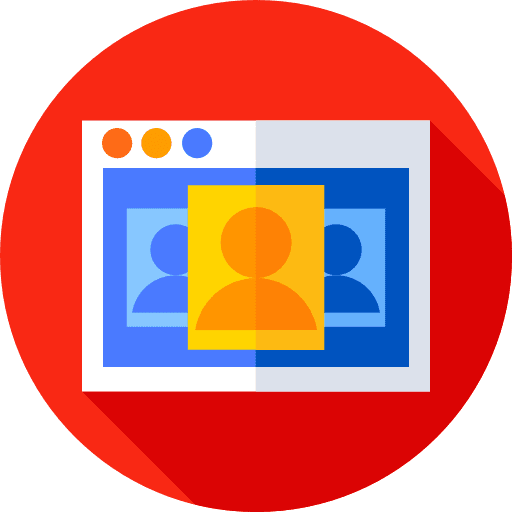 Windows interface webpage browsers icon